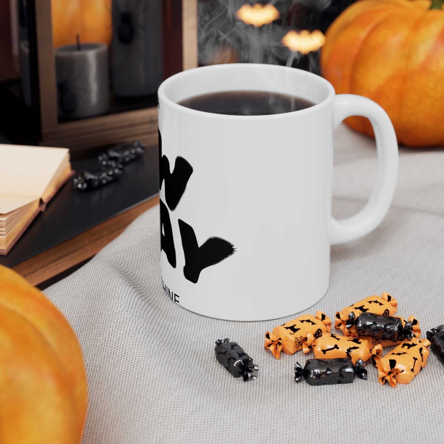 New Day Ceramic Mug — "It's a New Day, Rise N' Shine" Inspirational Coffee Cup (11oz & 15oz)