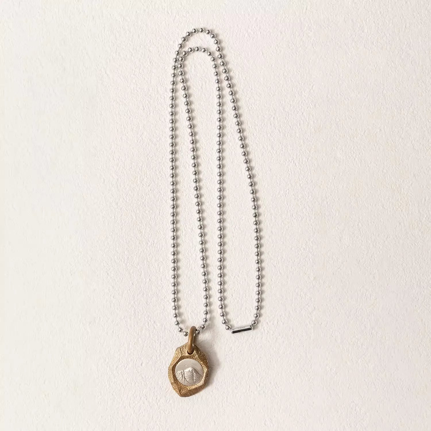 Original Niche Tibetan Silver Couple Pendant - Inspired by the Sacred "Precious Jewel of Snows" - Protection Amulet