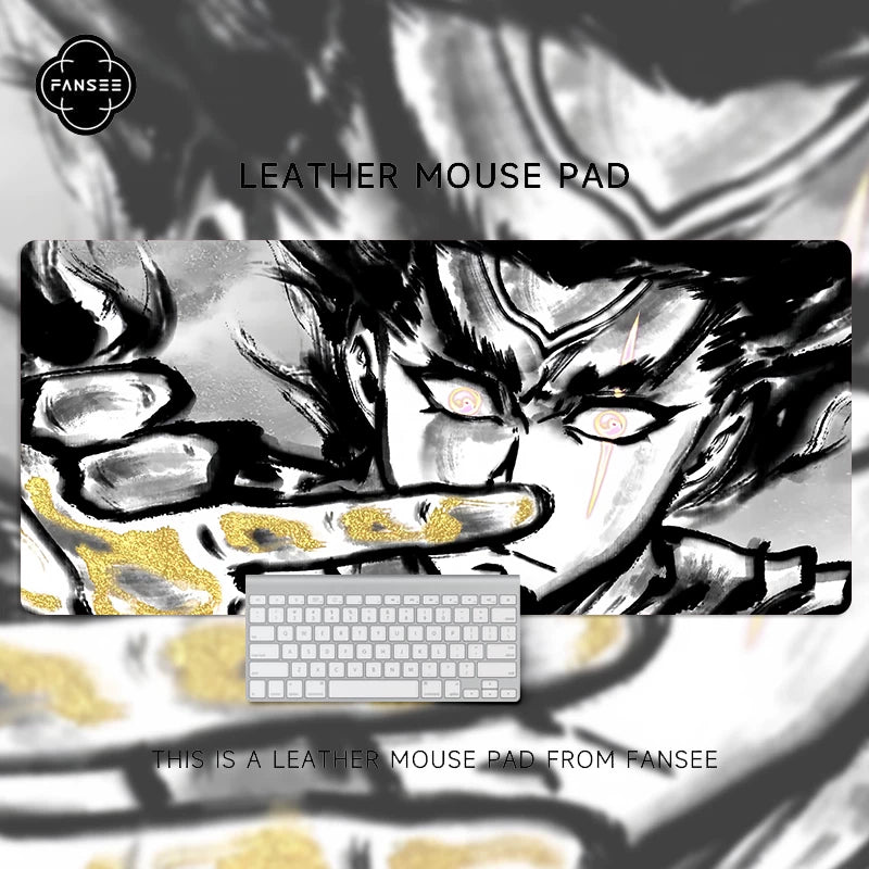 Mountain of Mist and Five Elements Extra Large Anime Mouse Pad - Custom Anti-Slip Desk Mat for Office & Gaming, Stain-Resistant Workstation Pad