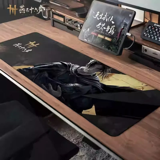 Where Winds Meet: Ink Wash Landscape Mouse Pad - Limited Edition Collectible